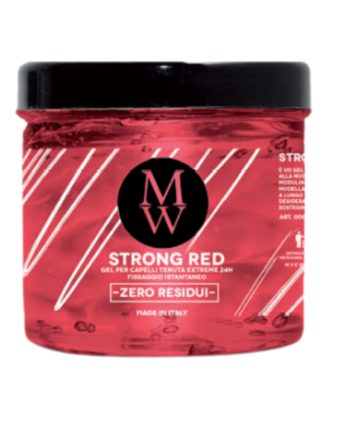 HAIR GEL STRONG RED 500ML