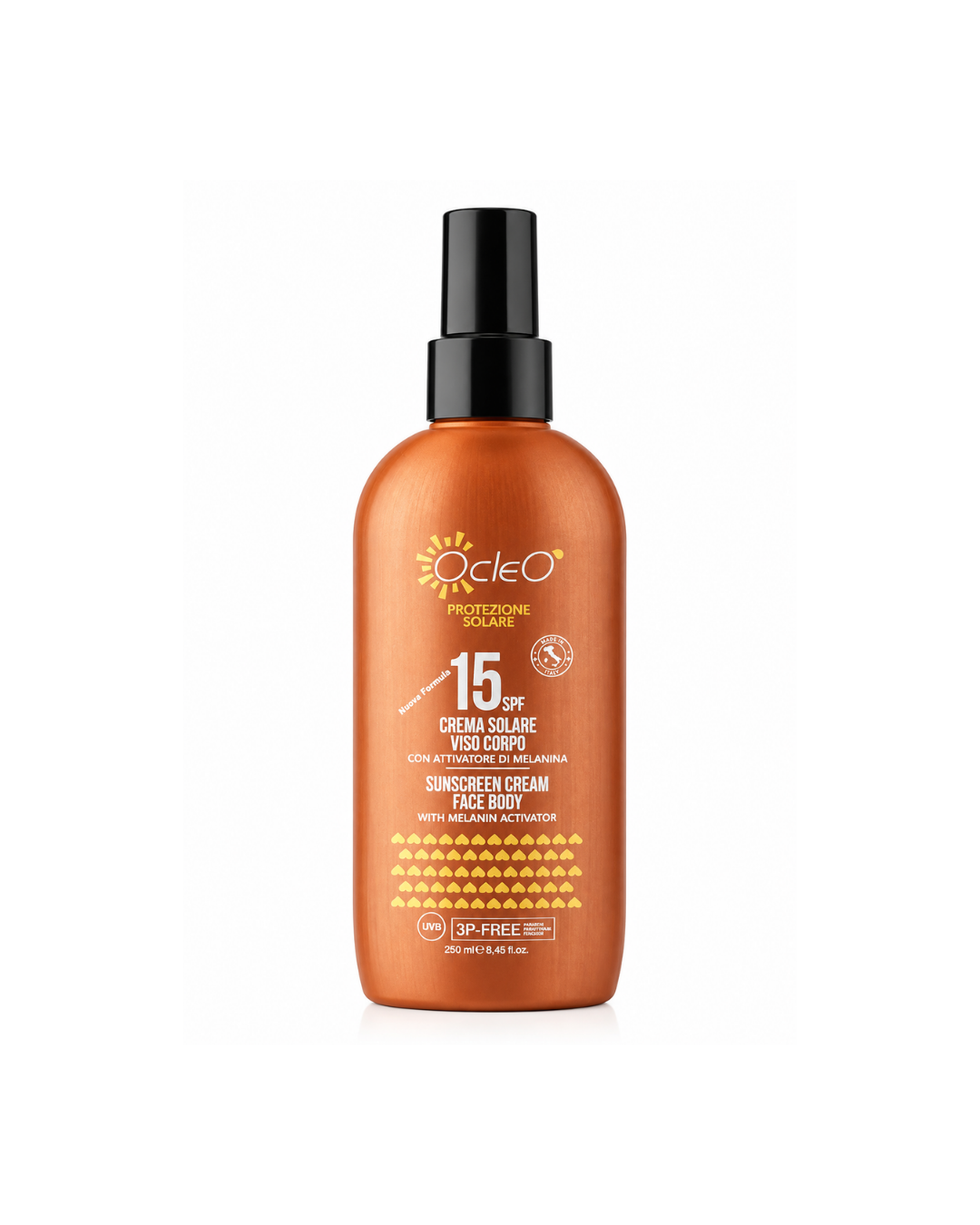 CREMA SOLARE VISO CORPO SPF 15