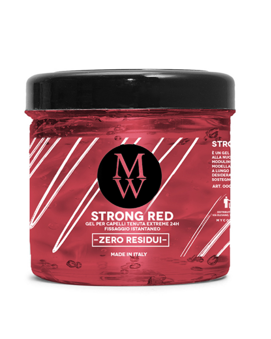 HAIR GEL STRONG RED 500ML