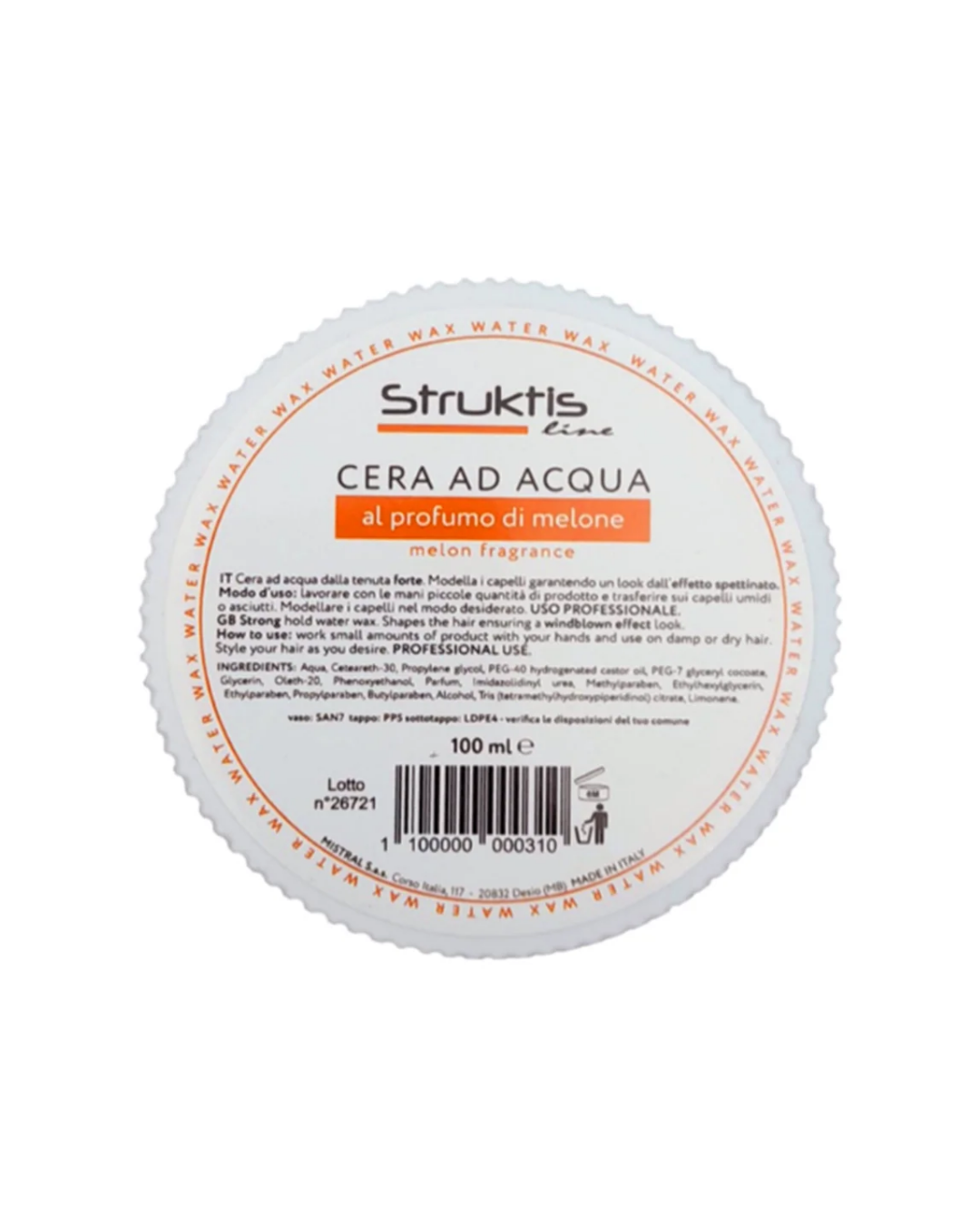 STRUKTIS CERA AD ACQUA MELONE