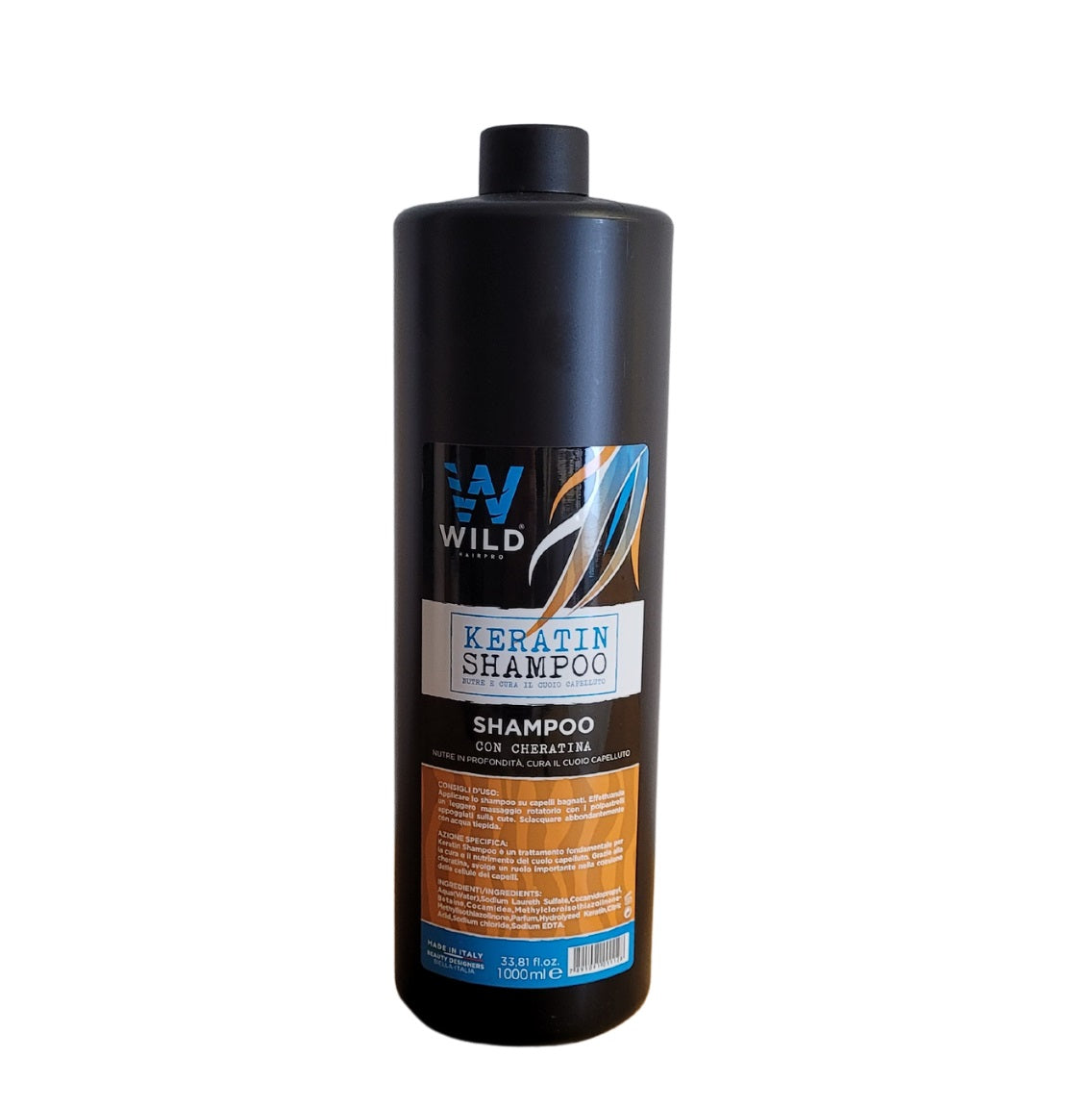 WILD SHAMPOO CON KERATINA - 1LT
