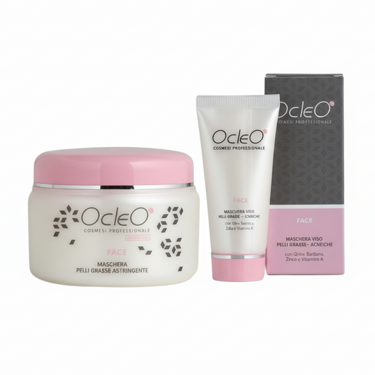 OCLEO' - Maschera astringente per pelli grasse acneiche