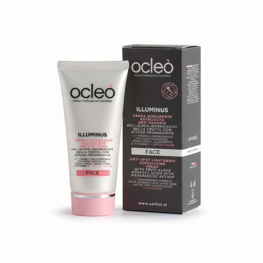 OCLEO' - Crema Schiarente Esfoliante Anti Macchia agli Alpha Idrossiacidi della Frutta 50 ml