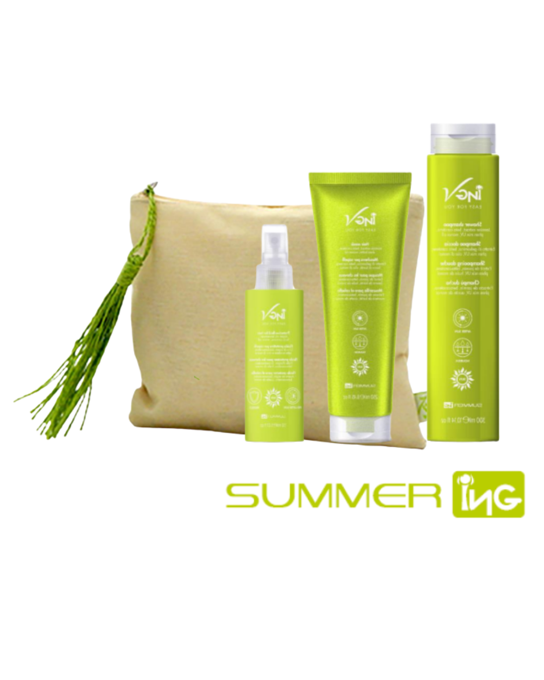 SUMMERING SET + POCHETTE IN OMAGGIO