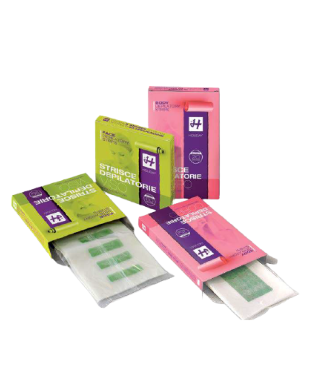 HOLIDAY - Strisce depilatorie viso