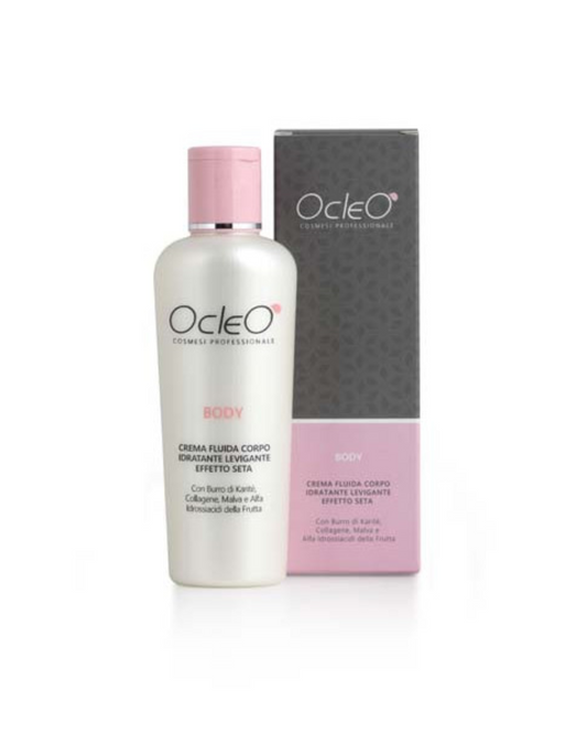 OCLEO' - Crema Fluida Corpo Idratante Levigante Effetto Seta 180 ml