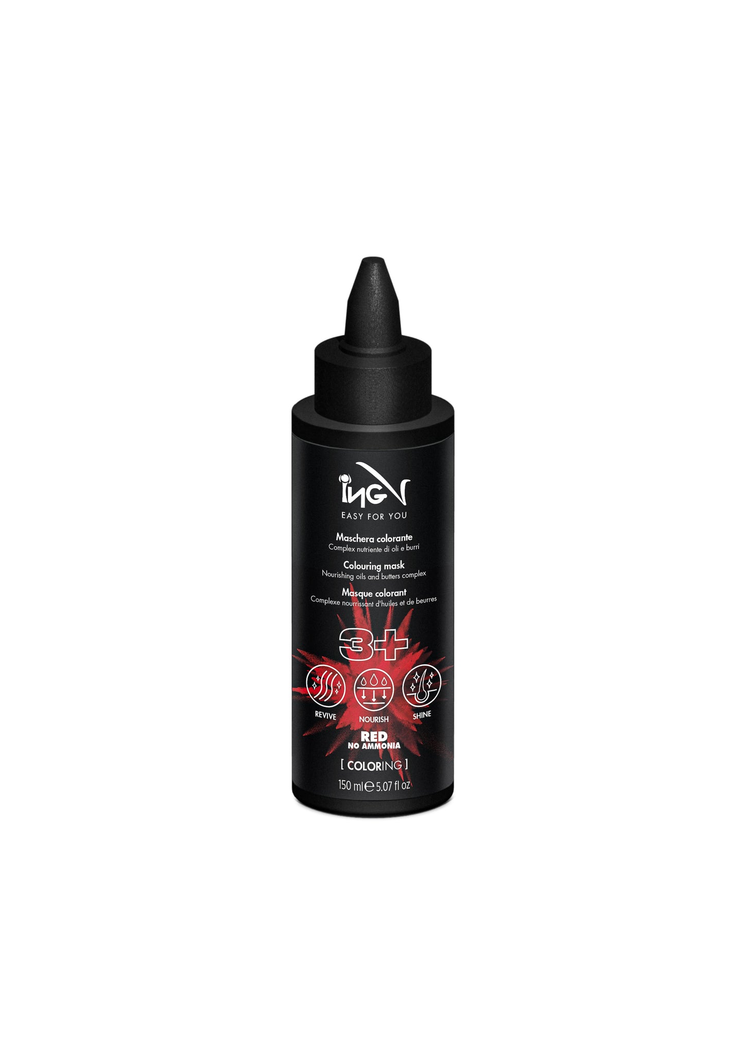 COLOR-ING 3+ COLORING MASK RED