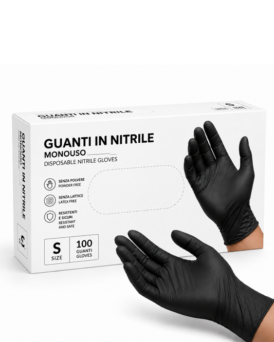 GUANTI NITRILE S 100 PZ