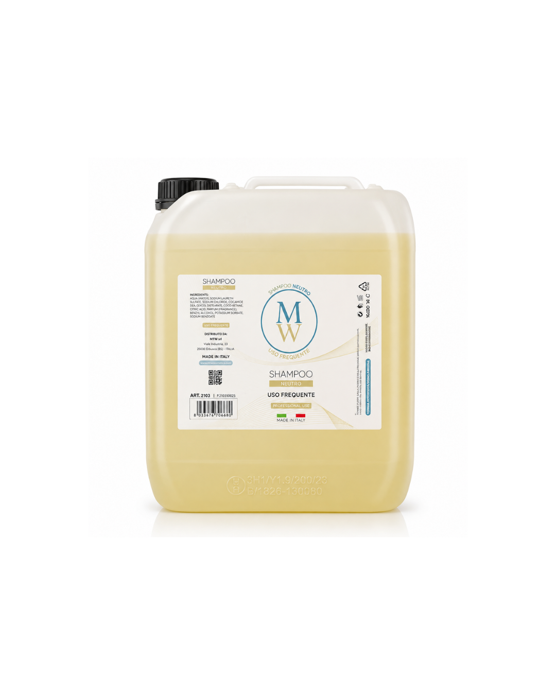 MW NEW TANICA SHAMPOO USO FREQUENTE