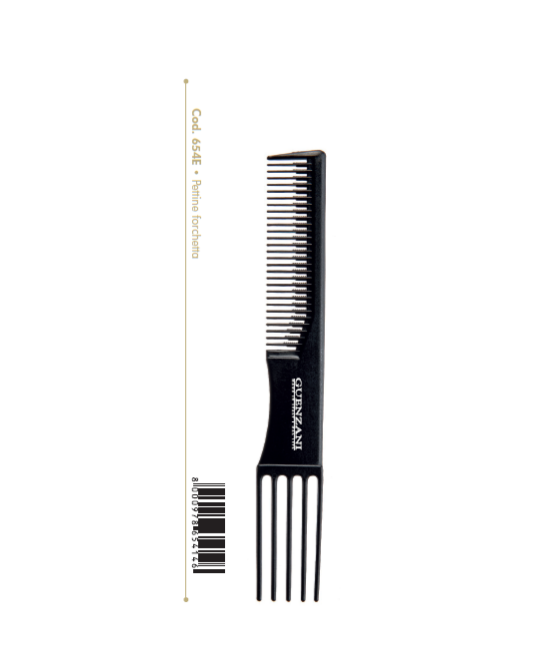 PETTINE FORCHETTA CARBONIO